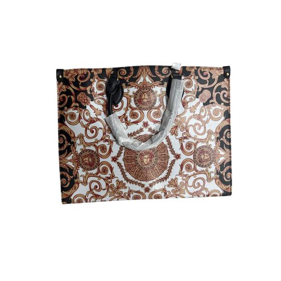 Women's Artistry Classy Beautiful Brown Spice Tote Bag with Long Shoulder Strap - Picture 6 of 9